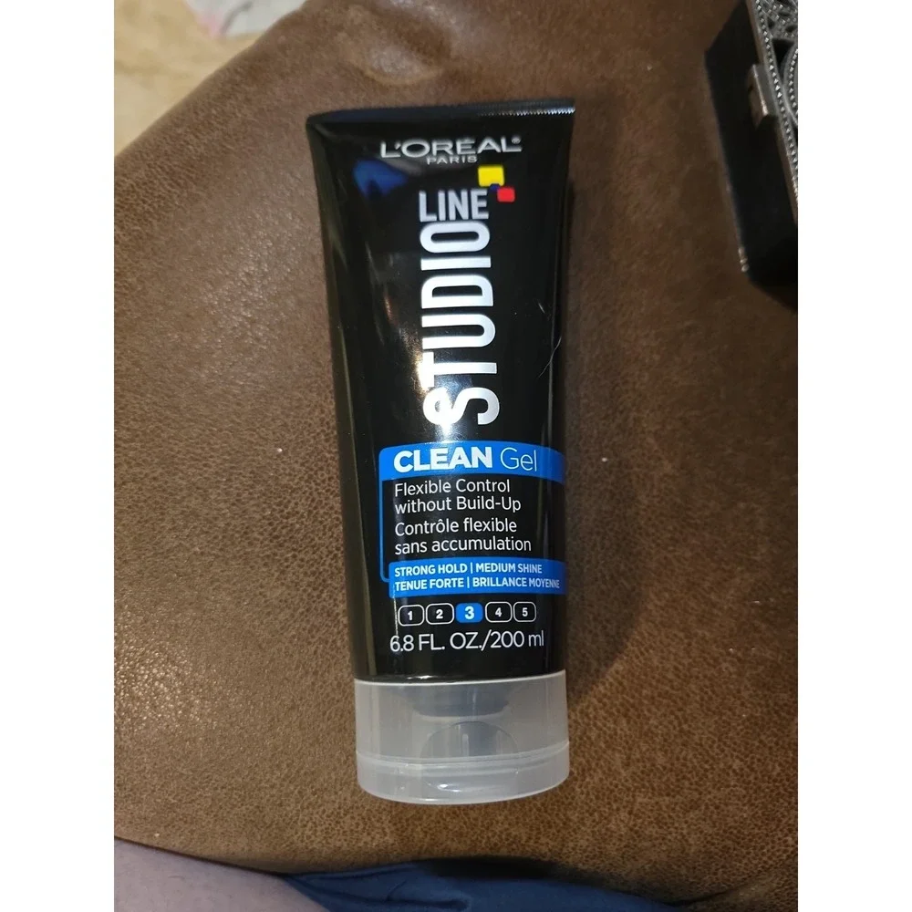 L'Oreal Paris Studio Line Clean Gel Flexible Control Strong Hold 6.8 fl oz NEW